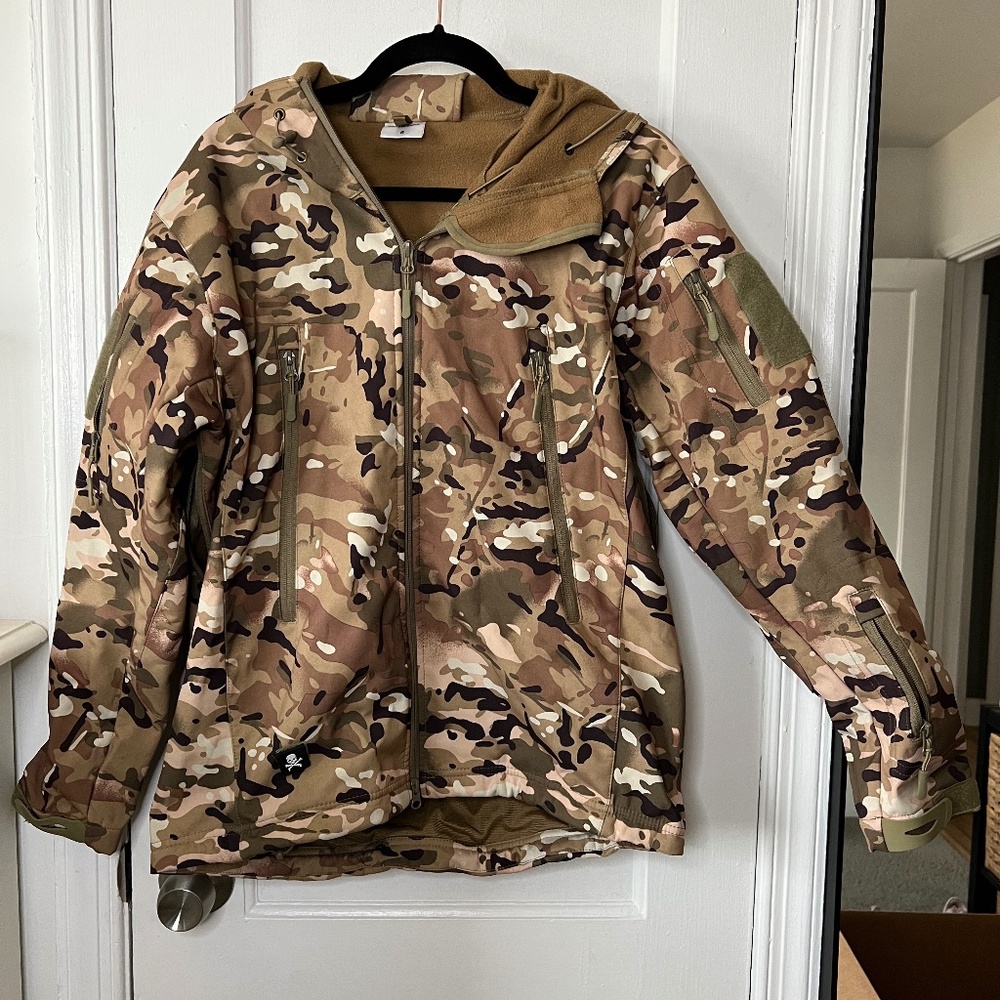 Camo Jacket Ski/Snowboard Water Proof - Small